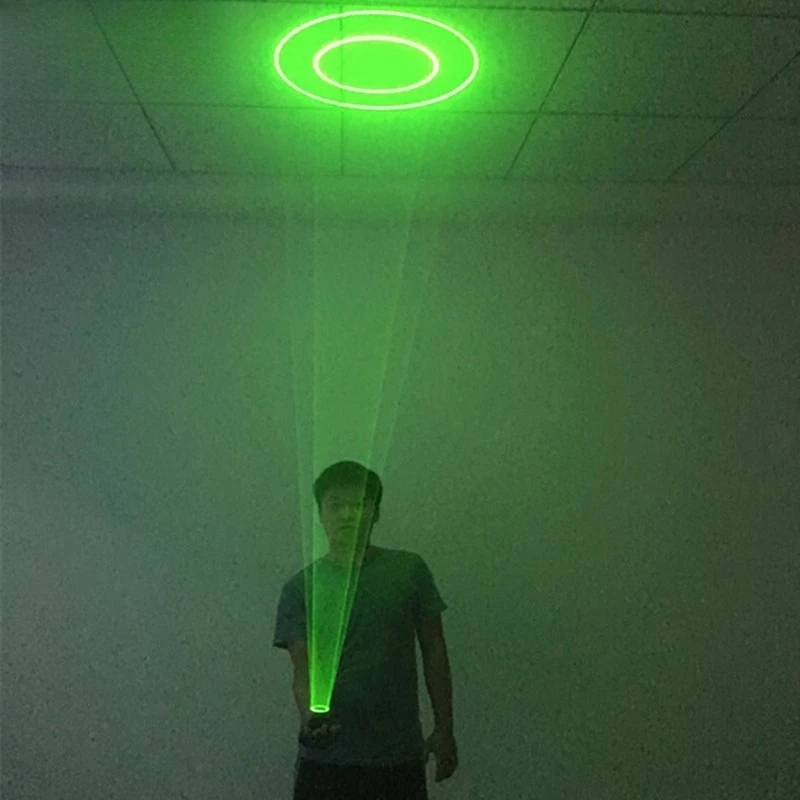 

Green red laser gloves bar nightclub luminous laser vortex prop
