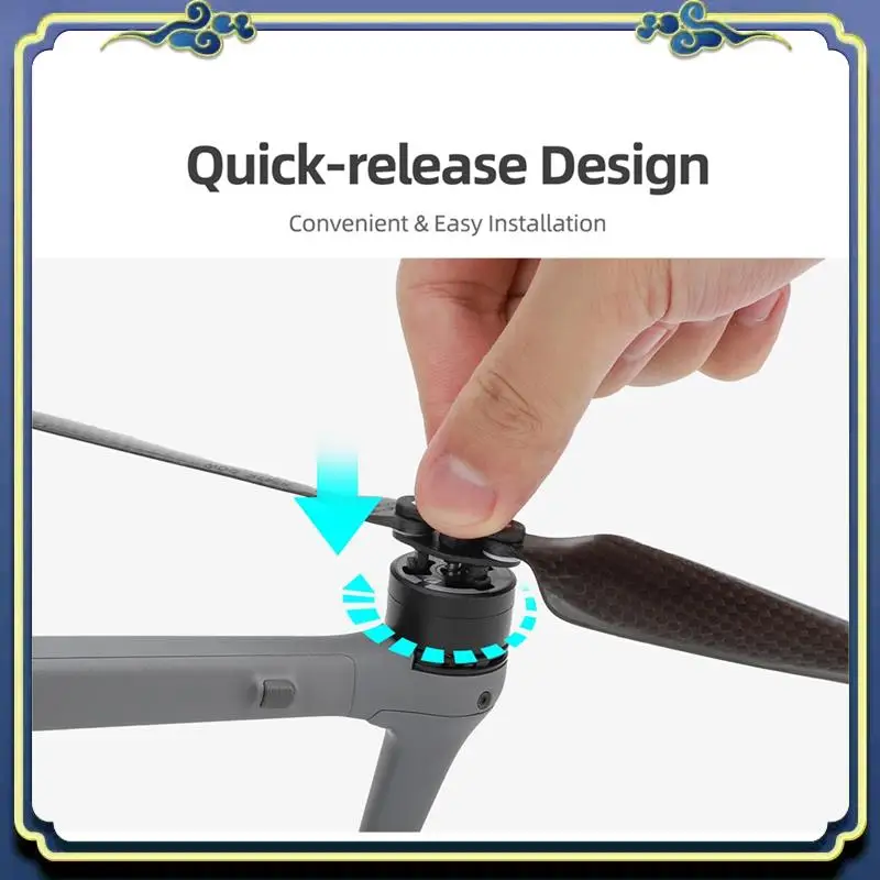 Tragbare Für AIR 3 Carbon Propeller 8747F Propeller Klinge Quick Release Hohe Festigkeit Tragbare Drone Flügel Ersatz Teil