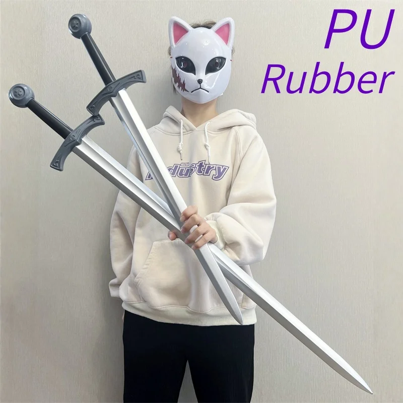 教会中世聖剣1:1騎士戦士コスプレナシル剣聖なる小道具安全PUゴム製
