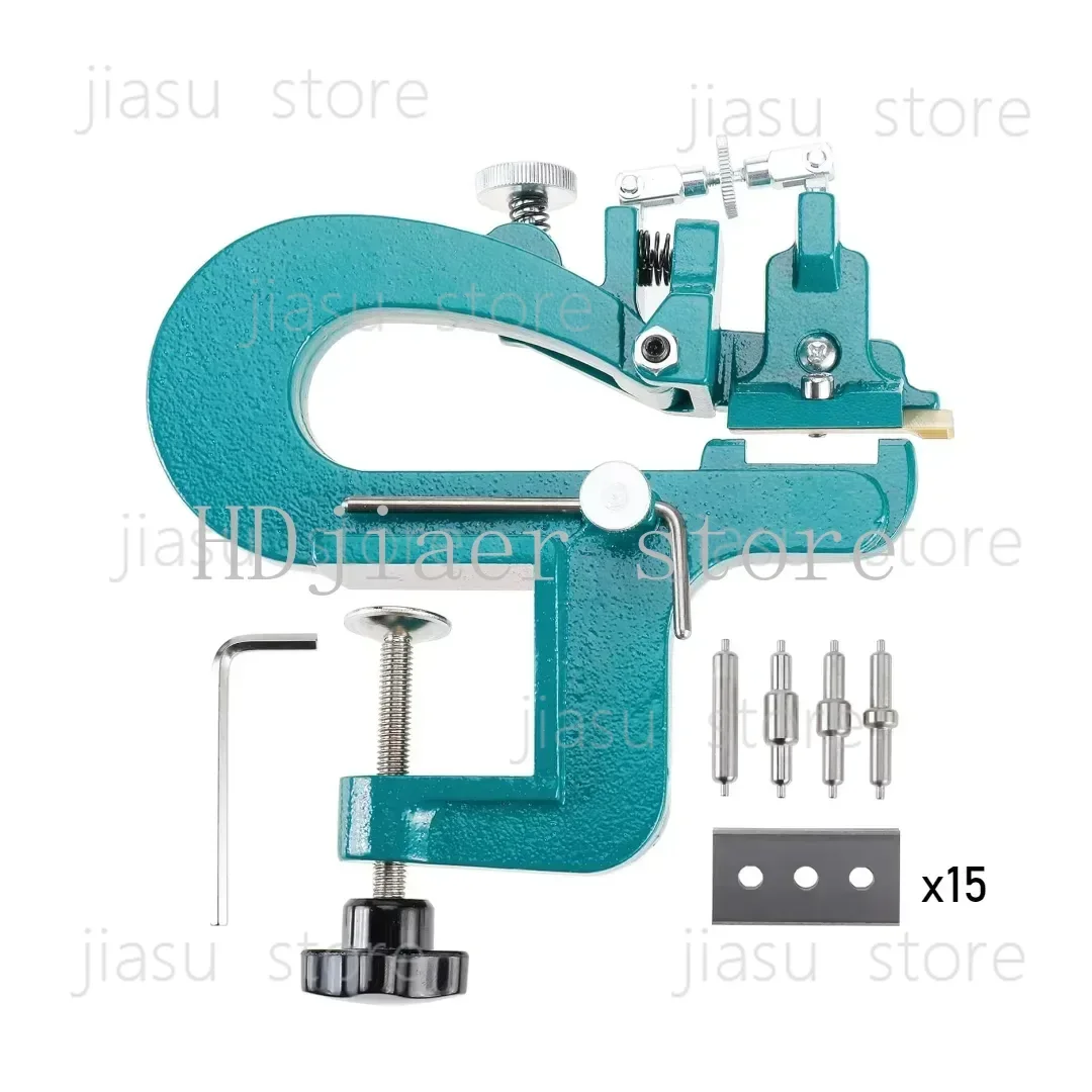 

Manual Leather Thinning Machine - 15-Blade Leather Thinning & Fur Splitting Tool