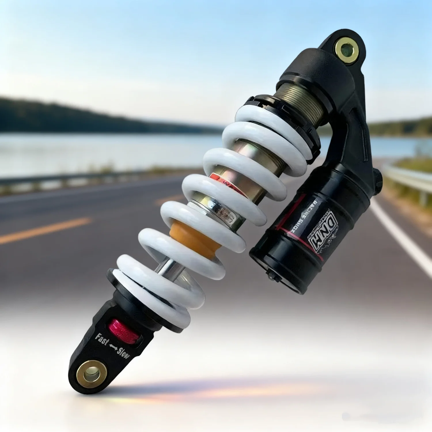 

Motorcycle Rear Shocks Absorber Original DNM MT-RC 310mm 1000lbs Suspension For YM Scooter RSZ Cygnus Gryphus ATV Pit Dirt Bike