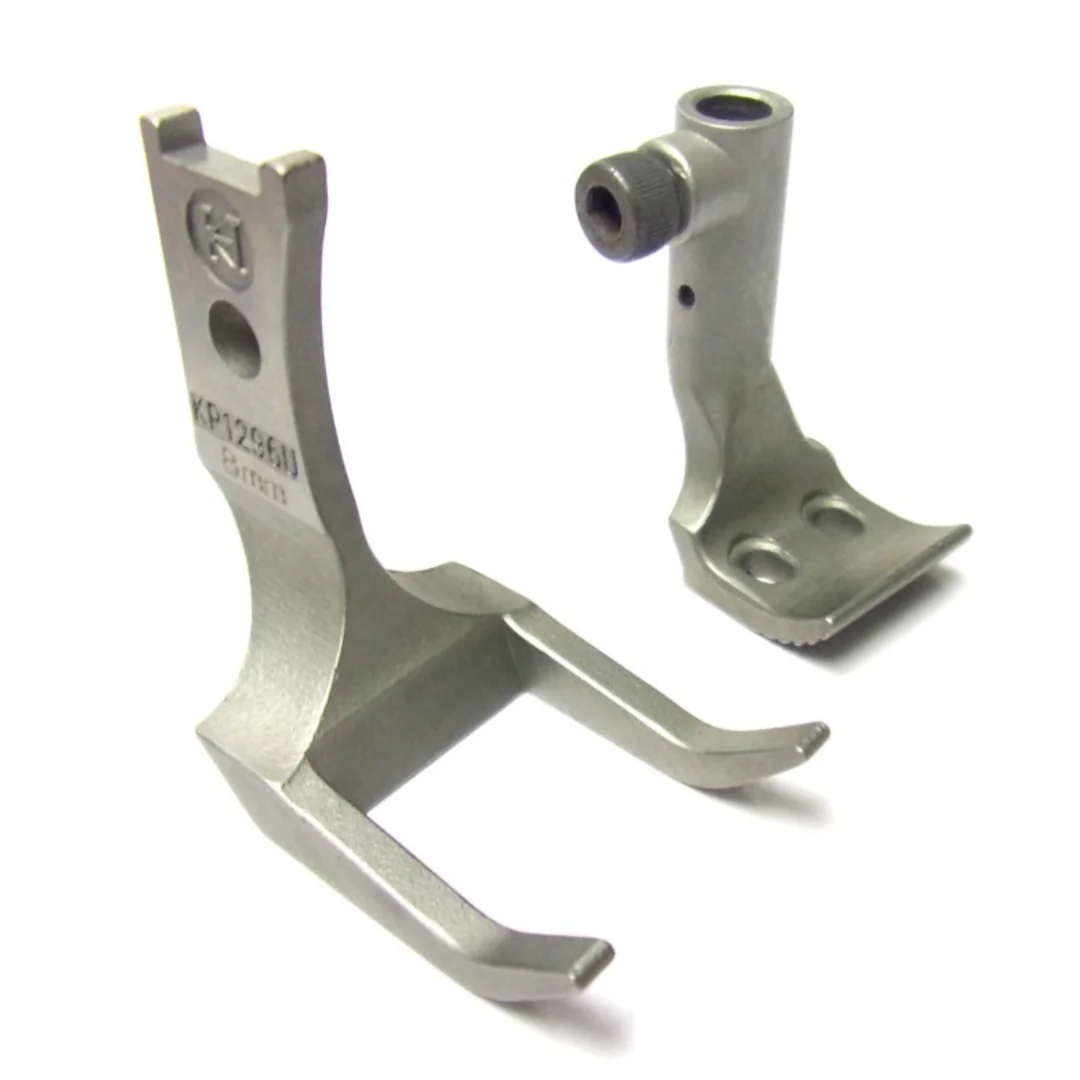 

#KP1296UD Double Needle Presser Foot Fit for PFAFF 1296 Sewing Machine Parts