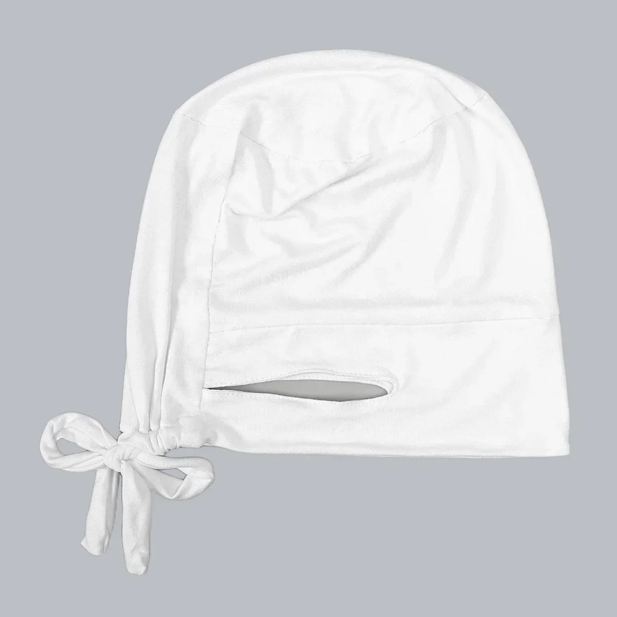 Women Hijab Islamic Under Scarf Ready Solid Color Undercap with Ear Hole Chemo Cap Bandanas Underscarf for Hijabs Beanies Bonnet
