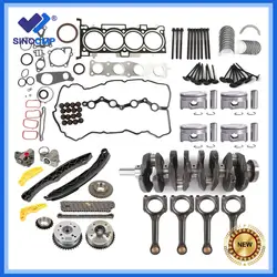 G4KH 2.0T Engine Rebuild Overhaul Kit Connecting Rods Timing Kit w/ VVT Gears For Hyundai Sonata Tucson KIA Sportage Forte Soul