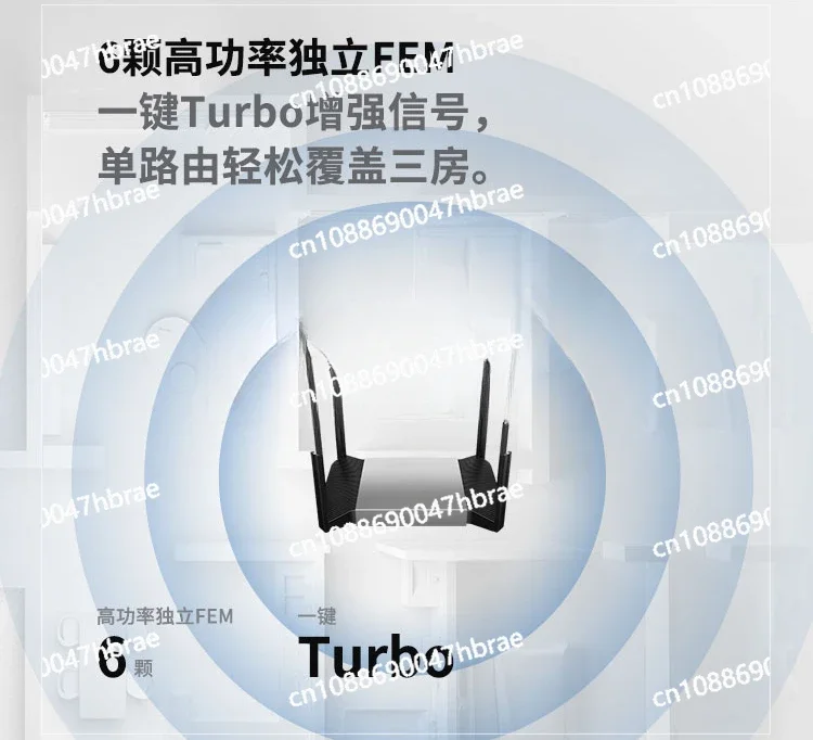 Wireless Router Gigabit Home High-speed Wifi 6 Full House Coverage 5G Dual Band Mesh Sub Mother Router 2.5g Port