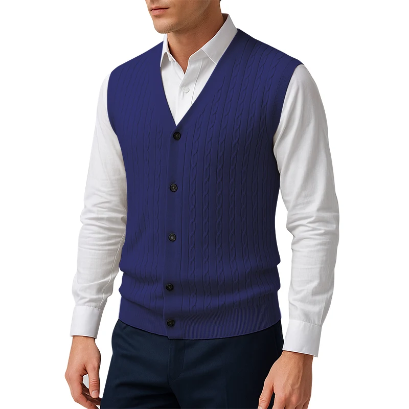Thumbnail 4 - #40 Best Mens Knit Sweater Vests to Buy In 2026