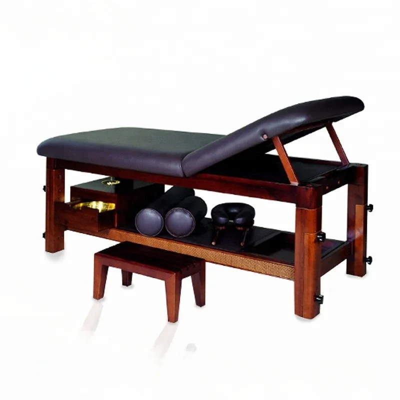 

New wooden essential beauty massage table