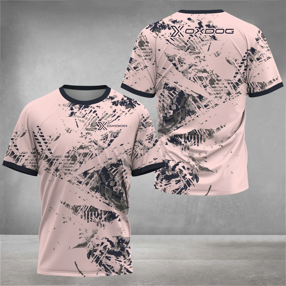 T-Shirts for Men Fitness Padel Tennis Sports Sportswear Summer O-Neck Short Sleeve Outdoor Running Cycling Gym Unisex T-Shirts