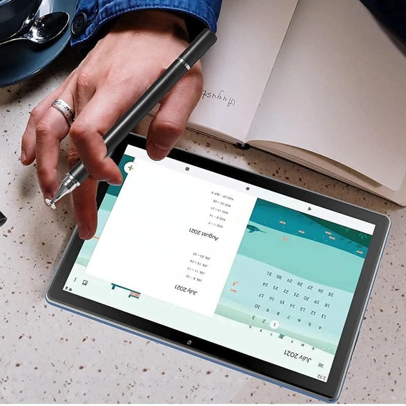 تابلت MX2 64 بت 10.1 بوصة أندرويد 11 Allwinner A133 رباعي النواة 4 جيجابايت رام 64 جيجابايت كاميرا مزدوجة 5000 مللي أمبير في الساعة من النوع C USB #1