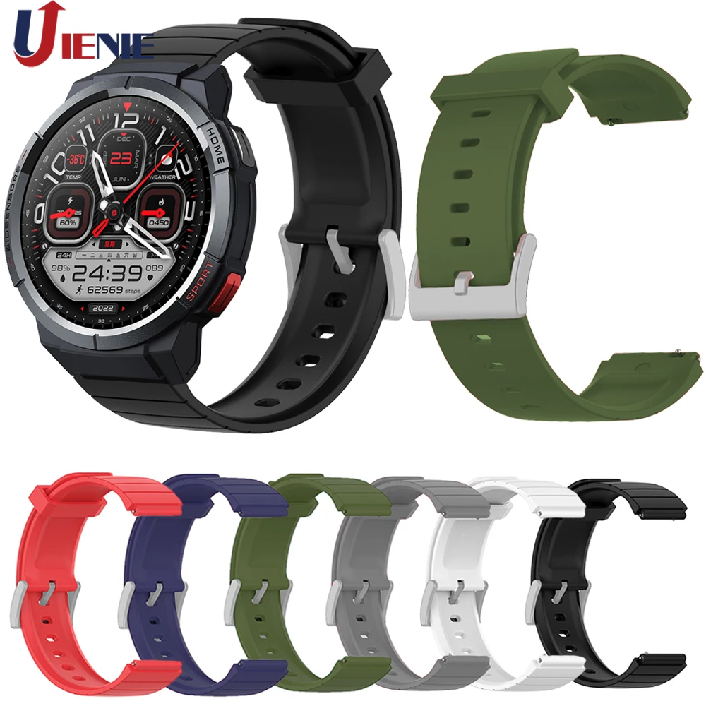 Silicone Watch Band for Xiaomi Mibro GS Sport Smart Watch Strap Watchband Bracelet for Mibro GS Sport Replacement correa