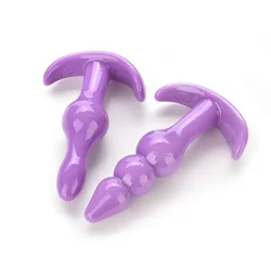 Small Silicone Anal Plug Sets Butt Plugs Adult Sex Plug Anus Trainner Anal Dildo Sex Toys for Men Woman Beginner Erotic Intimate