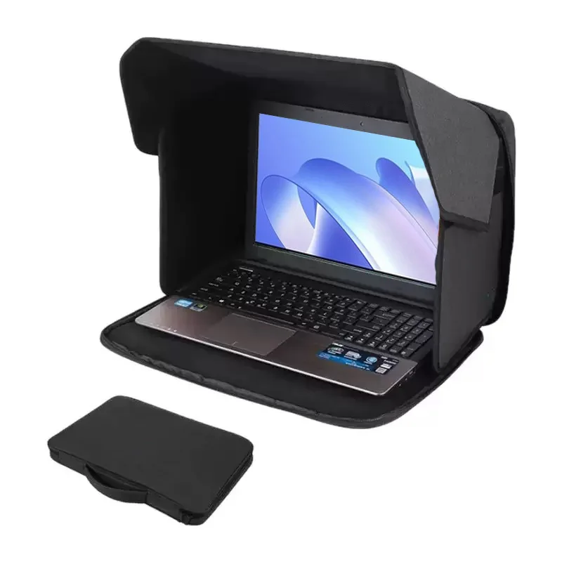 

Солнцезащитный экран для ноутбука, защитная накладка для конфиденциальности компьютера, складная, портативная сумка для компьютера