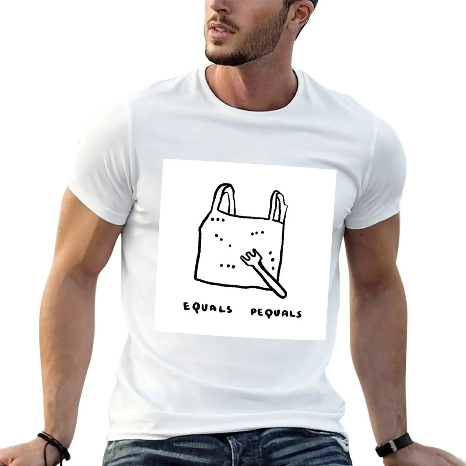 Equals Pequals T-Shirt cute clothes street wear customizeds plus size clothes fruit of the loom mens t shirts