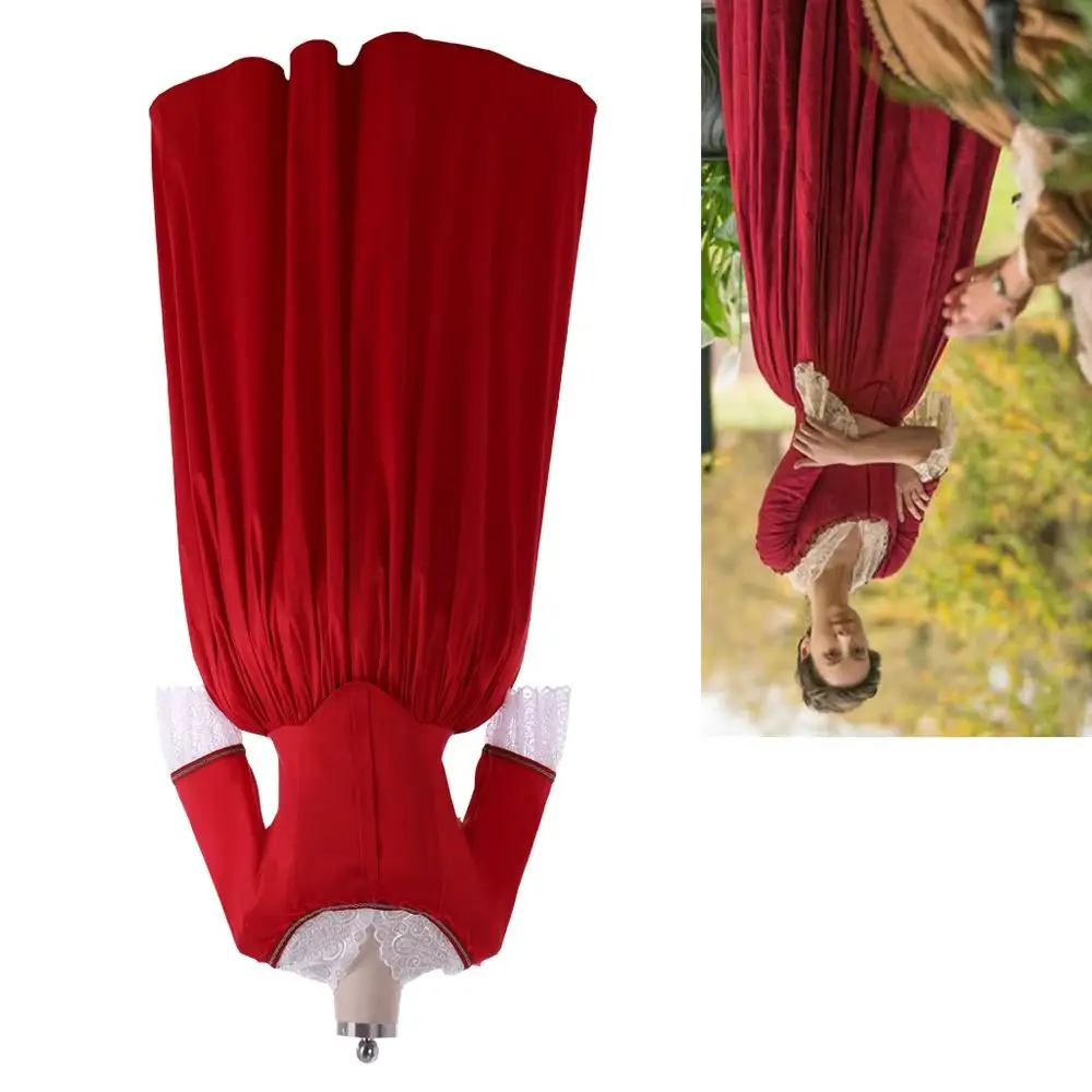 

Claire Randall Cosplay TV Outlander Costume 18th Century Women's Rococo Ball Gown Victorian Masquerade Red Dress Theater Outfits