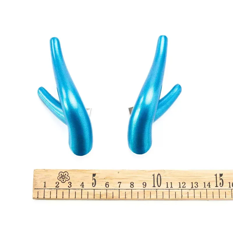 أنيمي فيلم NE ZHA Ao Bing تأثيري قرون التنين قرون أغطية الرأس Hairwear تأثيري الدعائم اكسسوارات هالوين