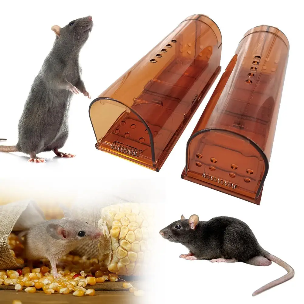 1Pc Mouse Trap Cage No Kill Animal Pet Control Cage Reusable Mice Rodent Catcher Rat Trap