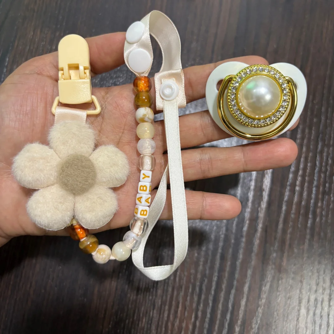 Kawai Hat Cartoon Cute Toddler Pacifier Natural Breast Like Nipple Reusable Dust Cover Hygienic Soother for Daily Baby Mood view 5
