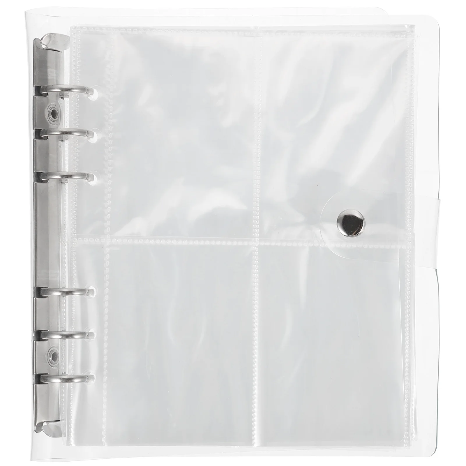 

1pc A5 Photo Album For Cards Small Portable Diy Scrapbook Postcard Storage Book Family Friend Gift Idea Photo Album Small