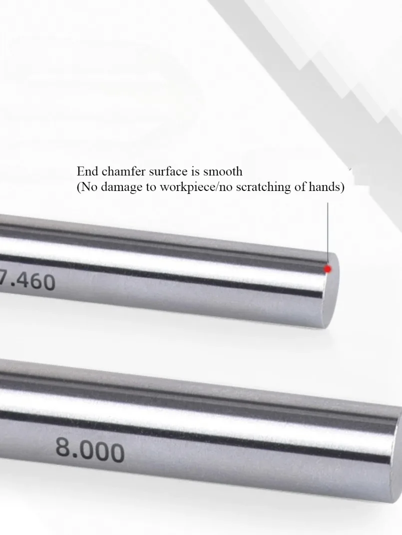 1pcs Pin gauge Range Dia 0.1 to 20mm,gap 0.01mm,Precision steel pin plug gauge,hole gauge,high quality Gauge measuring tool