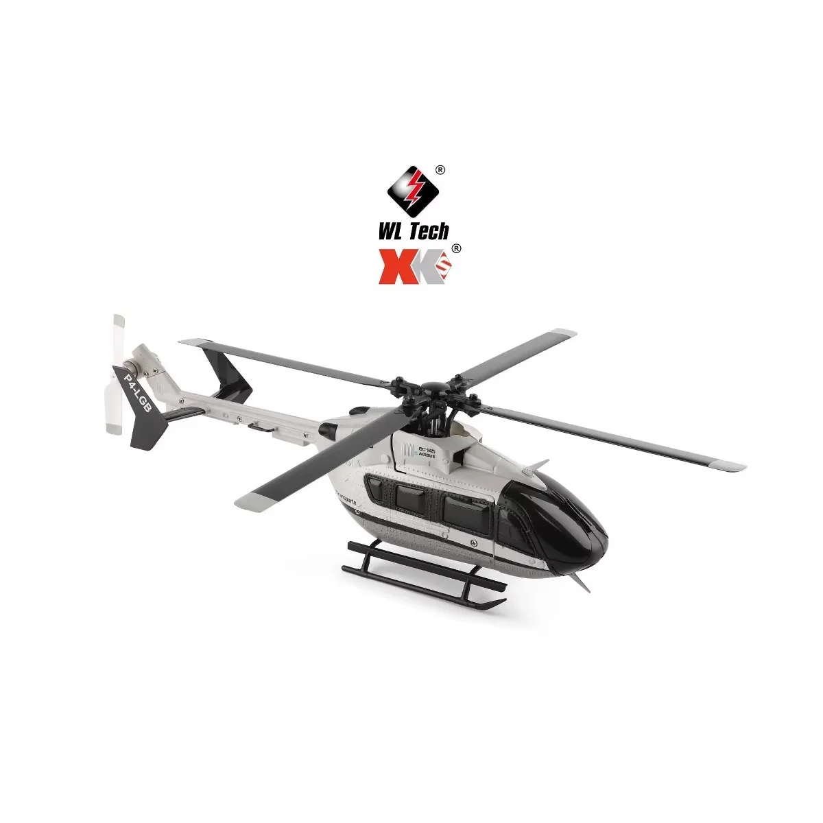 WL K160 Rc Helicóptero Brushless Modelo de altitude fixa Aeronave Ec-145 Simulação Modelo Rc