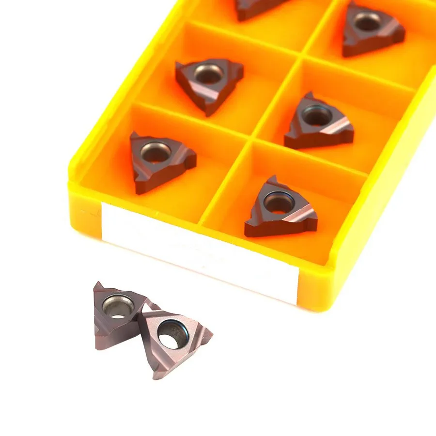 10pcs highquality MMT 11ER 11IR AG55 AG60 VP15TF UE6020 US735 Thread Turning Tool carbide insert CNC lathe Thread turning insert