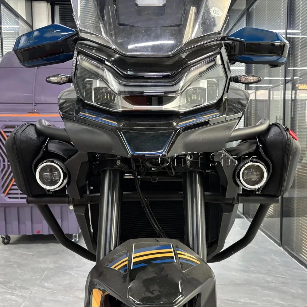 CF 800 MT 2022 2023 2024 2025 مقاوم للماء أداة وضع حقيبة دراجة نارية المبرد القلنسوة أكياس MT800 الجانب الأمامي حقيبة ل CFMOTO 800MT