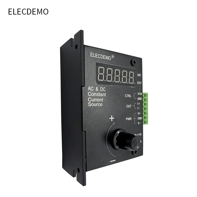 Voltage-controlled constant current source positive and negative 1A AC and DC current source proportional valve adjustable digit