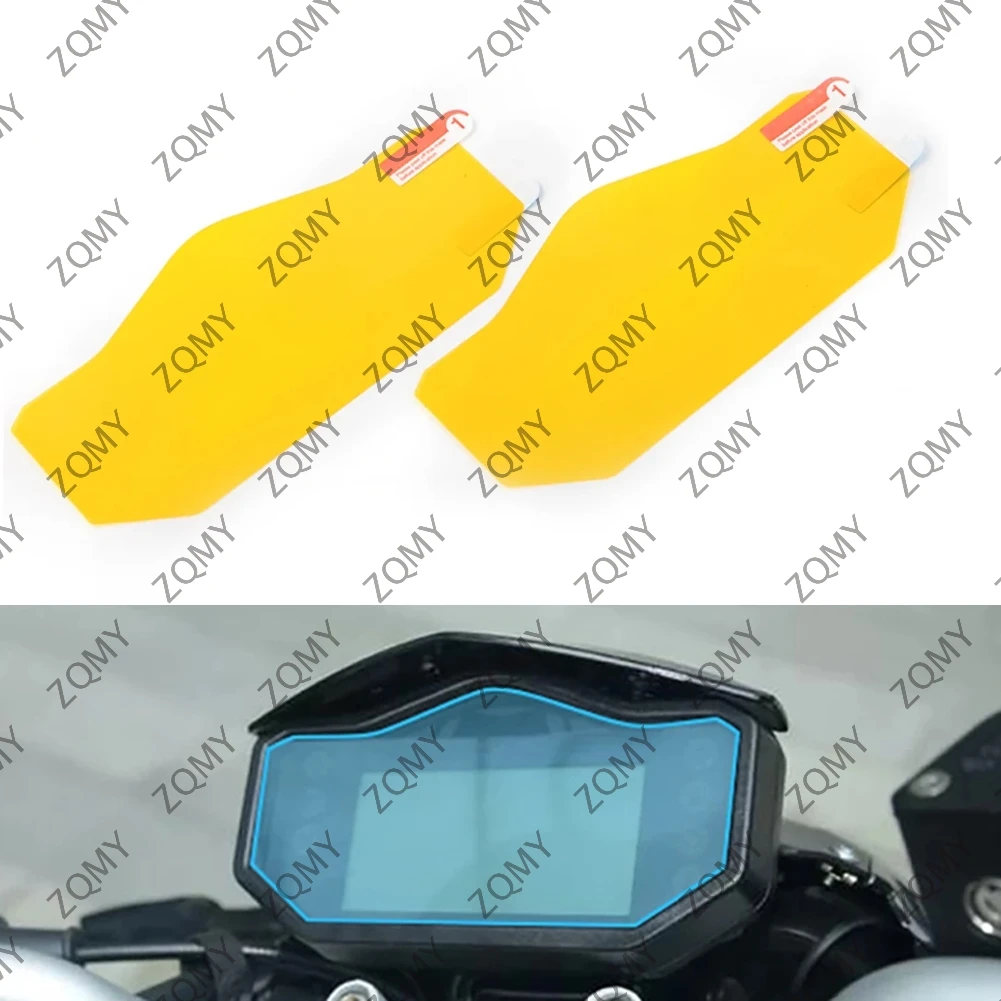 2Pcs/Set Motorcycle Speedometer Protective Film Dashboard Instrument Screen Protector For Benelli 150S BJ150