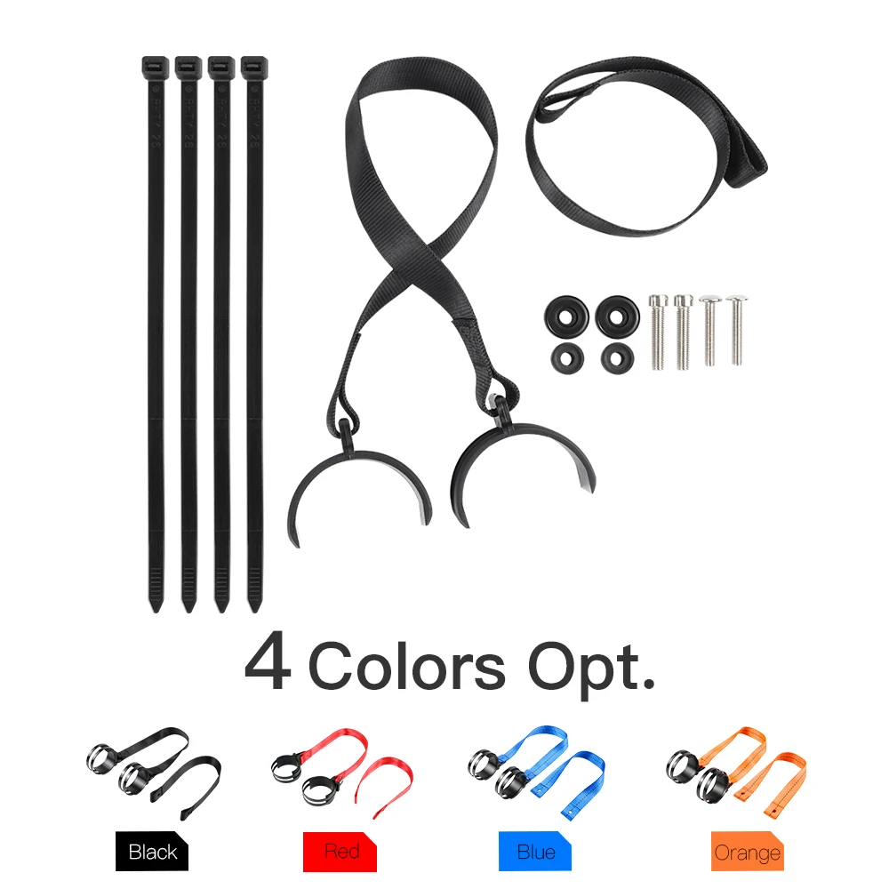 

NICECNC Передний + задний удерживающий ремень полный комплект износостойкая длина 380 мм-420 мм для Dia вилка трубы для KTM 125 SX 150 XC 200 XCW