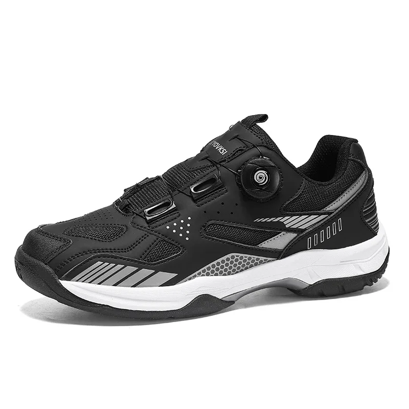 

Professional Badminton Shoes for Men Women Outdoor Sports Black White Sport Training Sneakers Comfortable Table Tennis Shoes