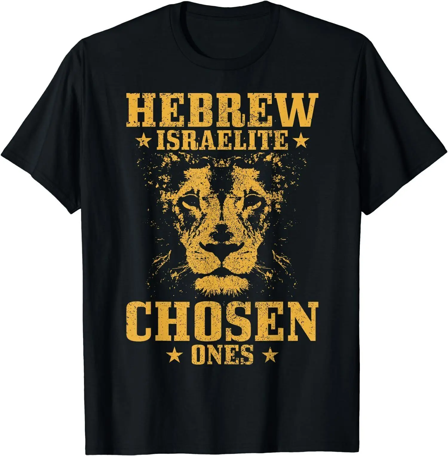 Israel el León de Judá Israel el hijo elegido del dios hebreo camiseta Unisex moda casual camisa Harajuku Y2K ropa