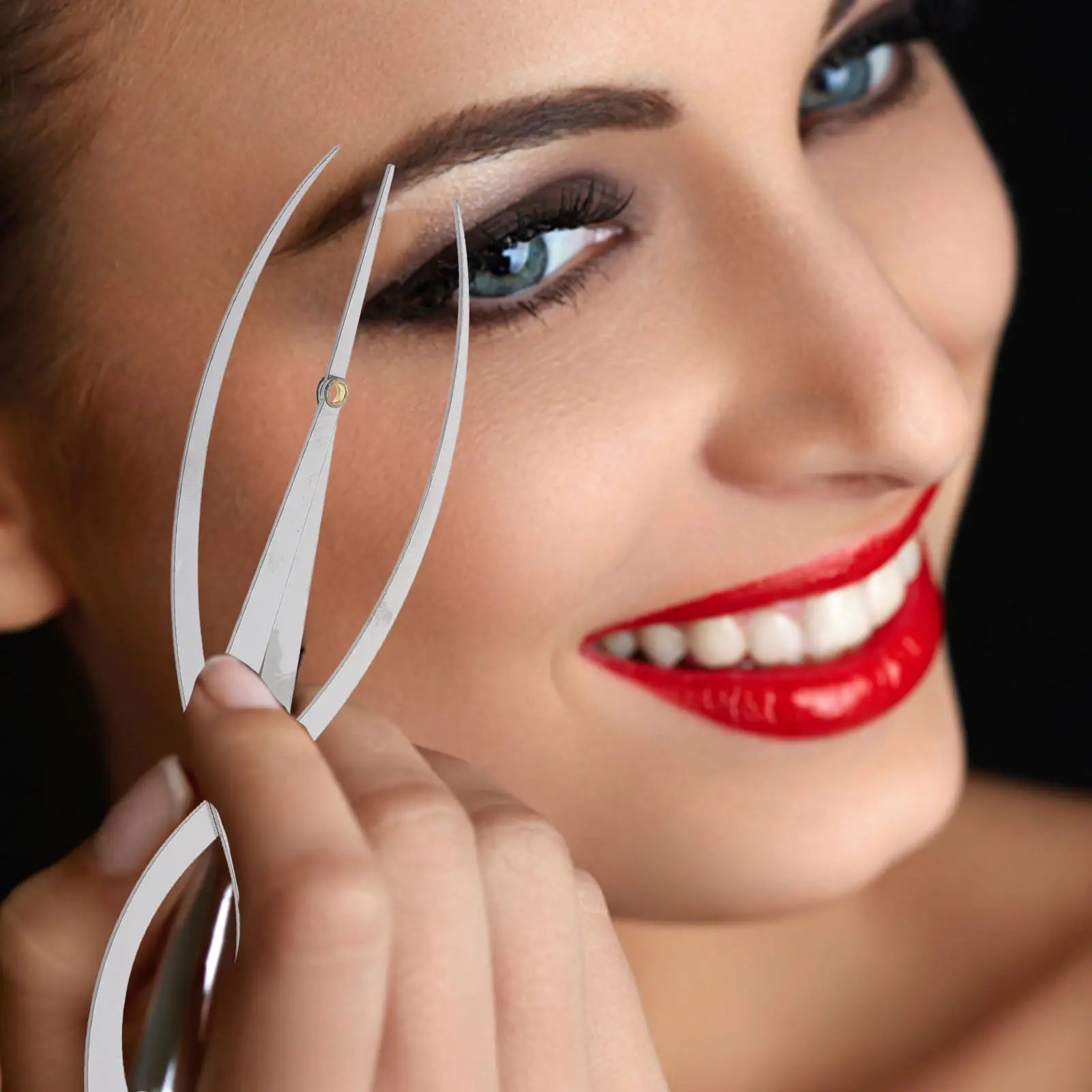 

Измерительный шаблон для бровей из нержавеющей стали: надежный гибкий инструмент для измерения симметрии бровей