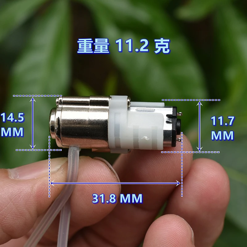 Mini M20 Planetary Gear motor Metering Pump DC 3V 3.7V Small Flow 2s/ Drop Peristaltic Pump Squeezing Dosing Pump