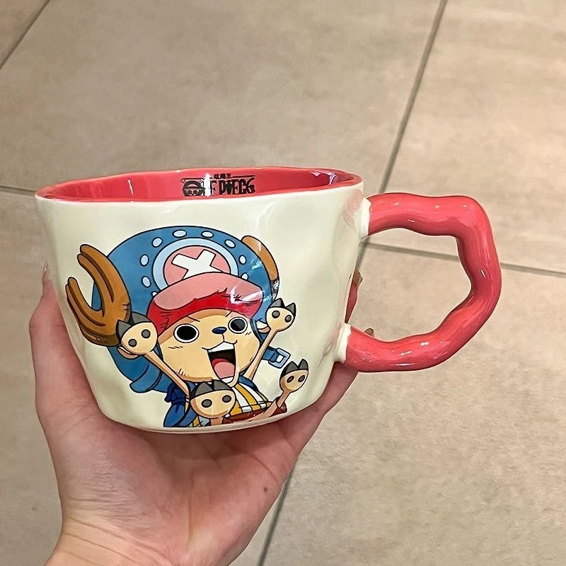 One Piece Roronoa Zoro Tony Tony Chopper Kreative Cartoon-Keramiktasse Hochwertige Kaffeetasse Exquisites Geburtstagsgeschenk – Detail 4