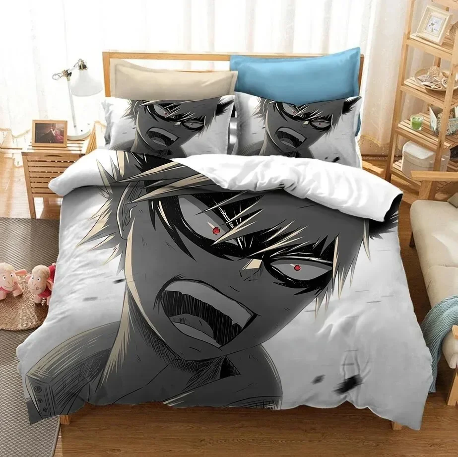 

3D Printed Bedding Set Japan Anime My Hero Academia Duvet Covers With Pillowcases Bedclothes Bed Home Textile Bedding Set