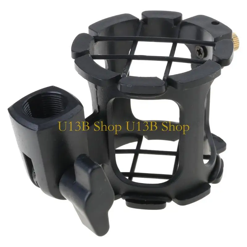 U13B NB04 Universal Microphone Shock Mount Mic Clip Holder Mount Bracket
