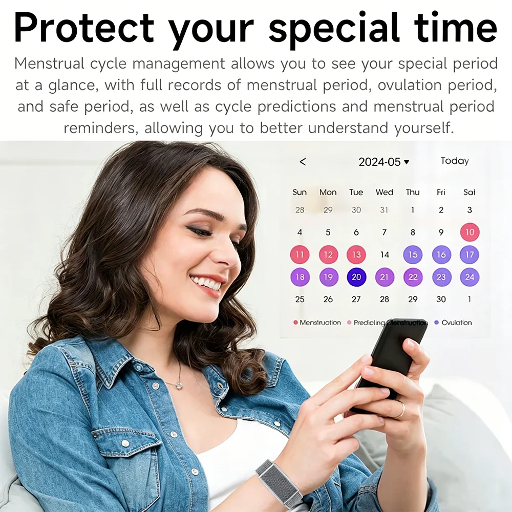 Fitness Tracker Smart Band Ultra-Thin Light IP68 Waterproof Heart Rate Blood Oxygen Monitor Long Battery Alarm Clock view 4