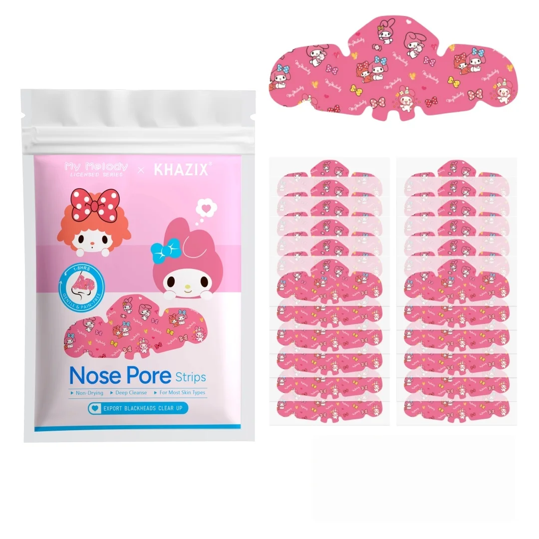 5/10/15 pieces of cartoon-shaped breathable nasal strips, soft, lightweight and elastic, suitable for use during work and daily