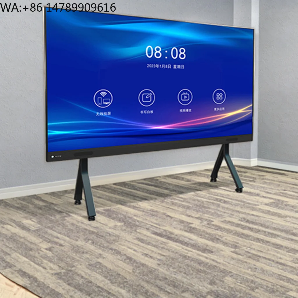 Factory Price 4k 65 75 85 108 Inch Touch Screen Multi-language Software LCD Smart TV  Interactive Whiteboard
