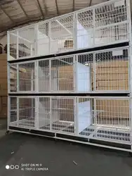 The product can be customized.216 Long three-layer 9-grid with three-layer tray with partition cat cage and dog cage