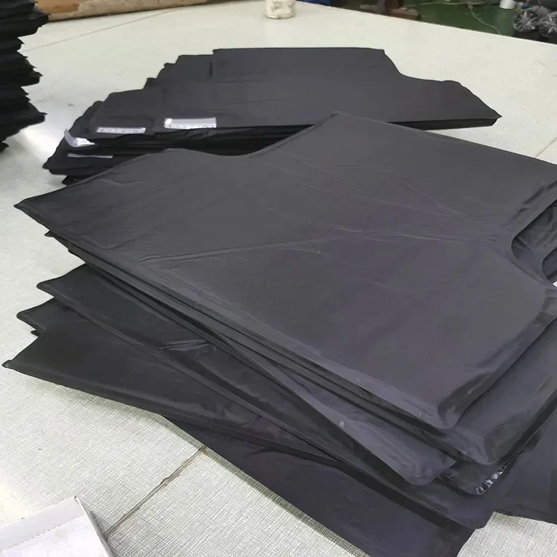 1 Pieces  NIJ Level IIIA 3A 0101.06 PE Front And Back BulletProof Soft Plate  Aramid Soft Ballistic Side Panel for Tactical Vest