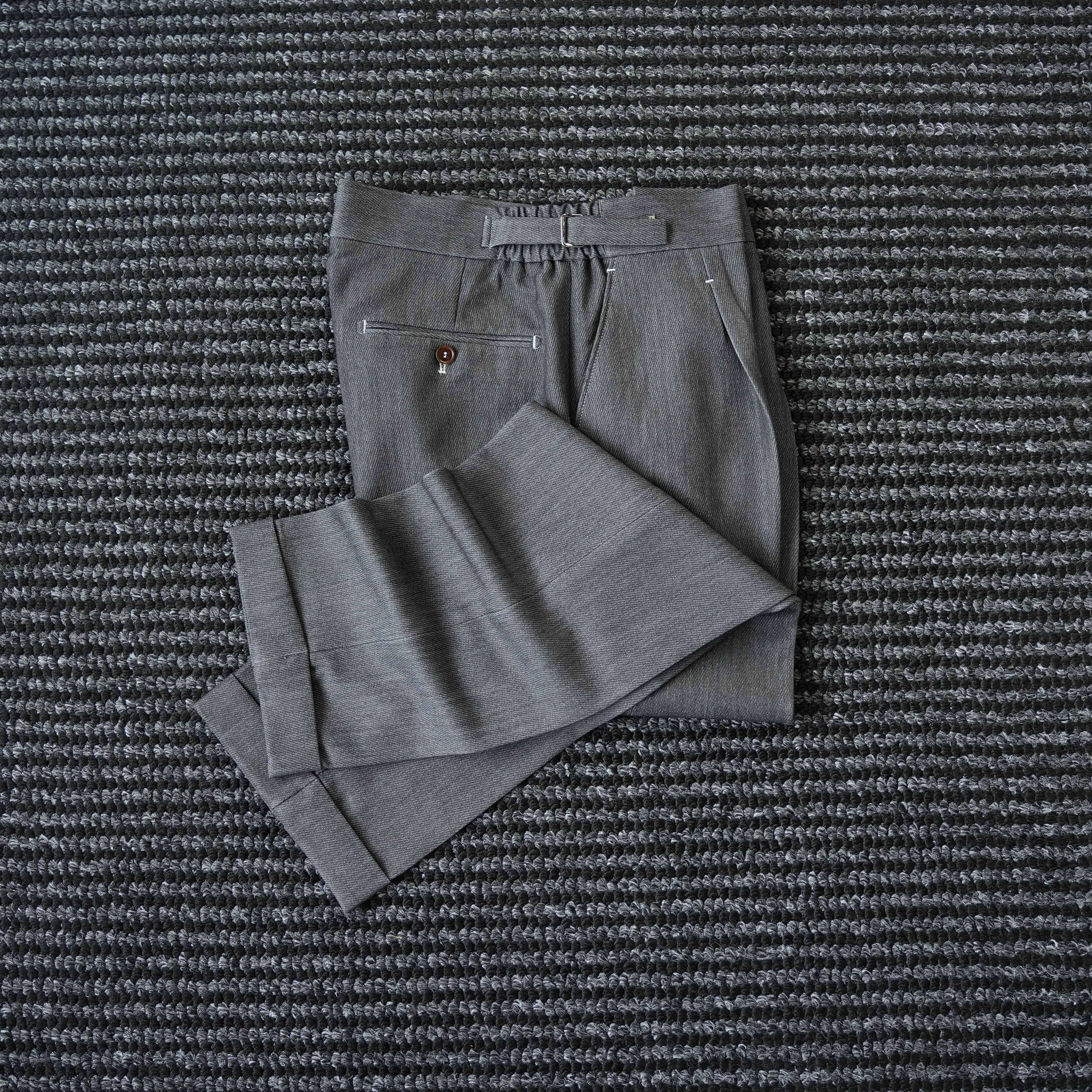 

Элегантные мужские брюки из твила прямого кроя, стильные деловые брюки для офиса и повседневной носки.