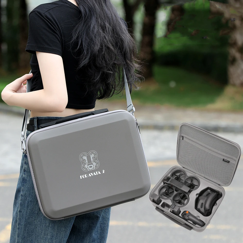 

For DJI Avata 2 Drone Organizer Handbag, Lightweight Shoulder Crossbody Portable Bag