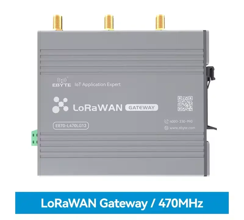 OEM ODM E870-L470LG12 langsung dari pabrik SX1302 27dBm penuh dupleks rs485 untuk LoRaWAN Gateway lorawan gateway luar ruangan