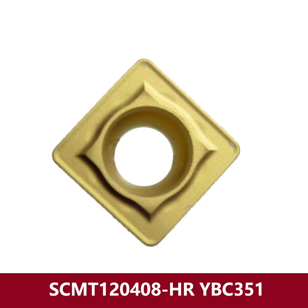 

SCMT120408-HR YBC351 Original Turning Tool SCMT120408 SCMT 120408 HR Carbide Inserts SCMT1204 CNC Lathe Cutter SCMT432-HR Holder