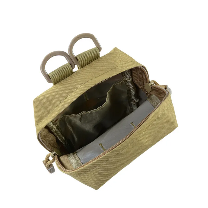 Molle tático ao ar livre bolsa impermeável náilon multiuso pequeno pacote tático universal caça saco de acampamento equipamentos ao ar livre