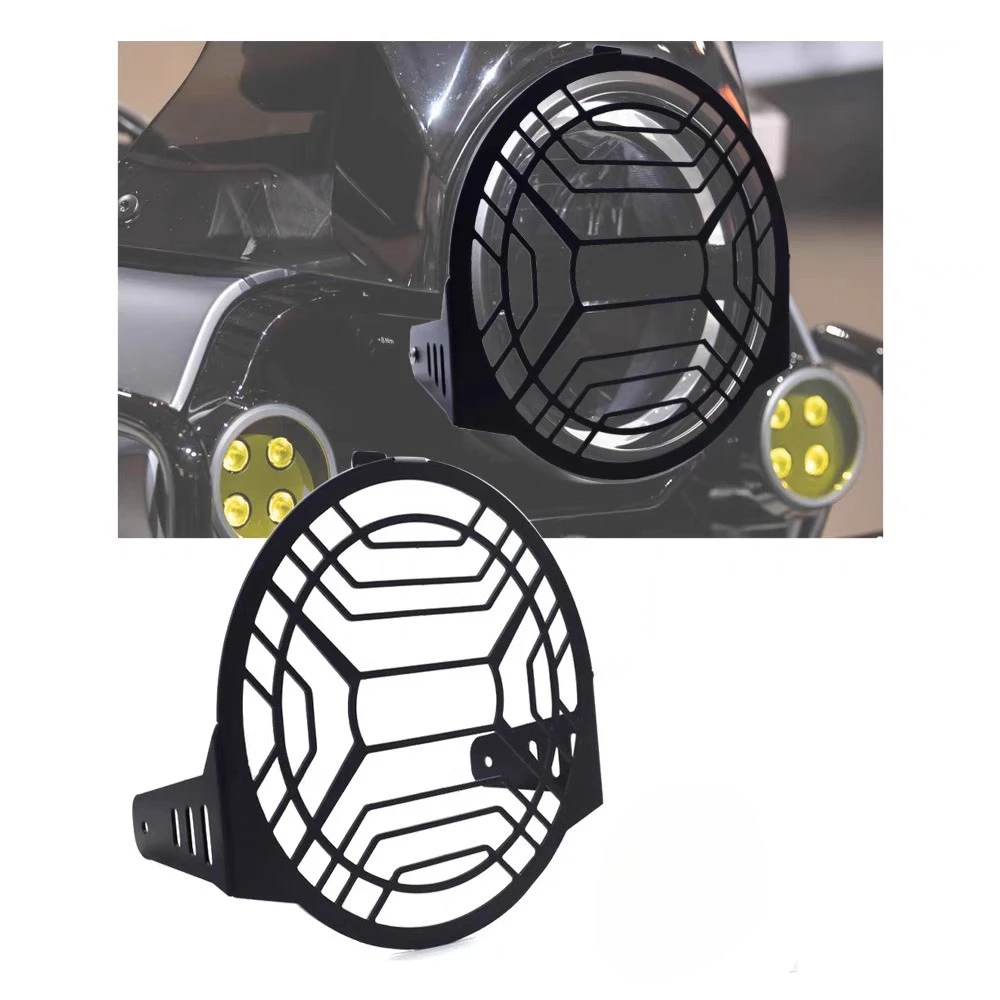 لدرع شبكة عاكس الضوء المعدل Norden901، غطاء حماية للمصباح الأمامي من الفولاذ المقاوم للصدأ