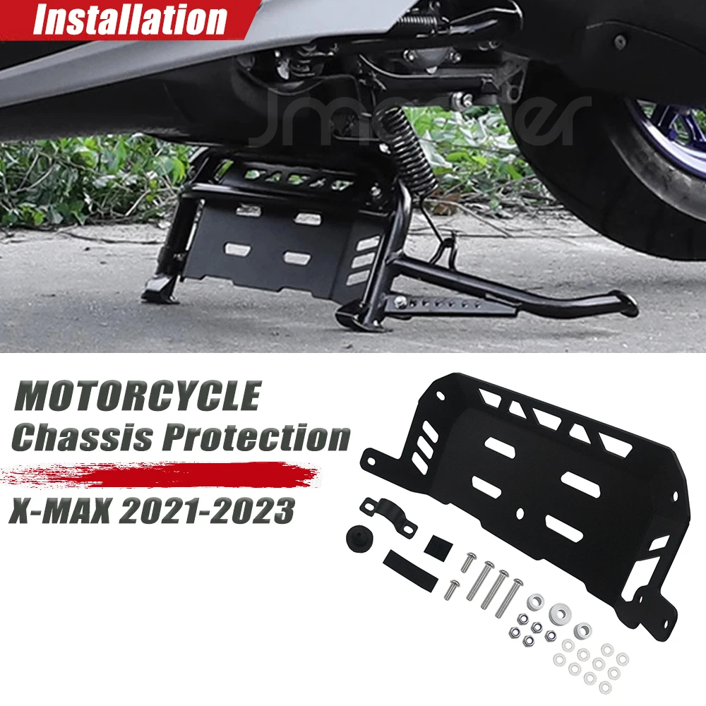 XMAX 300 Motorcycle Engine Lower Body Bellypan Protector Guard Chassis Shield Protection Board For Yamaha X-MAX 300 2021-on