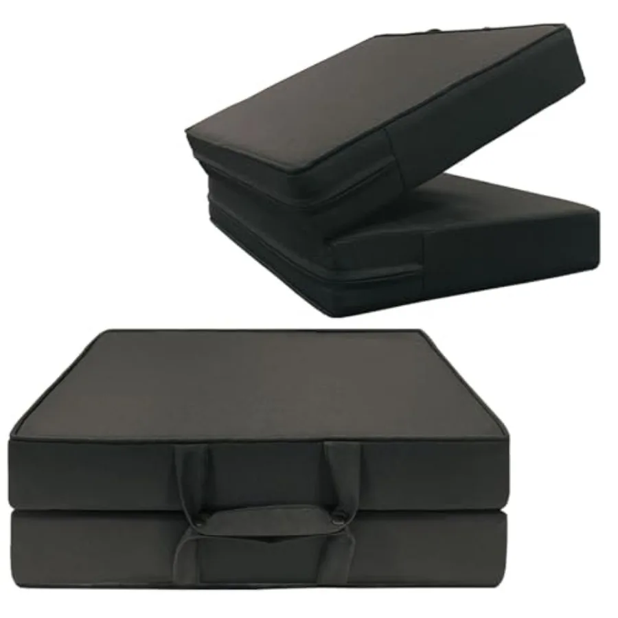 

Подушка для стадионного сиденья толщиной 3,15 дюйма, портативная, с ручкой, для трибун, для мероприятий в помещении и на улице, водонепроницаемая накладка на стул