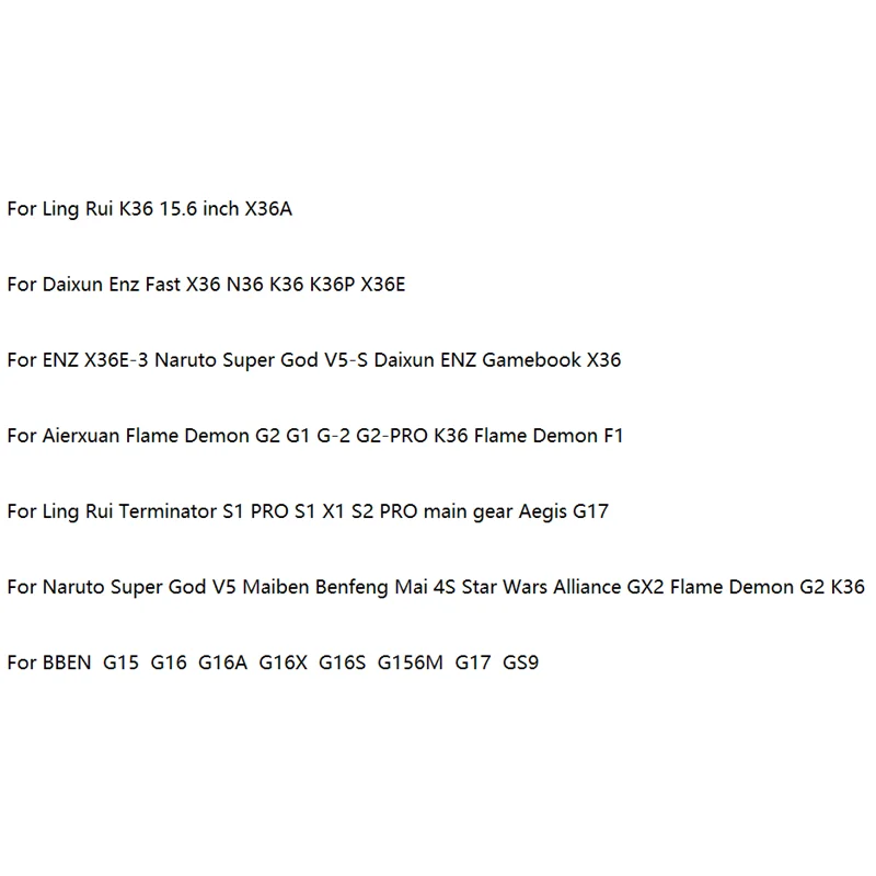 RozFaro For Gxnova Aierxuan G2 G1 Wizard GX2 PRO Battery Daixun Enz Fast X36 X36E N36 K36 K36P Ling Rui Terminator S1 X1 S2 V5